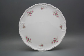Cake dish 32cm Marie Louise Pink roses KBB
