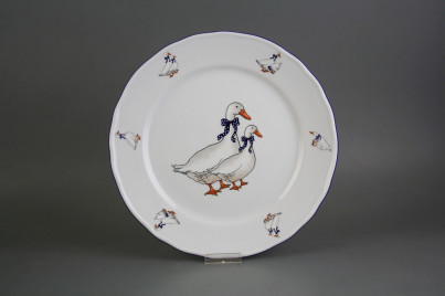 Flat plate 26cm Rokoko Geese FML č.1