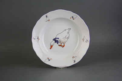 Deep plate 24cm Rokoko Geese FML č.1