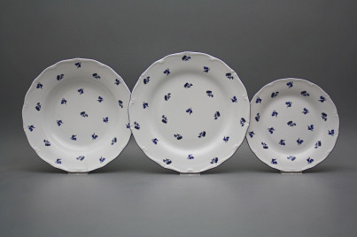 Plate set Verona Meadow flowers Sprays 24-piece BML č.1