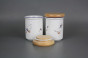 Box with wooden cover B - medium Geese ML č.2
