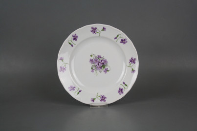 Dessert plate 19cm Rokoko Violets JBB č.1