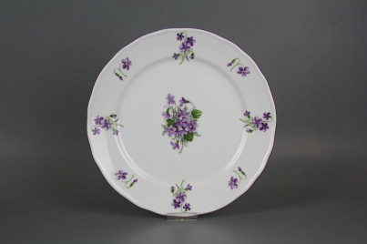 Flat plate 26cm Rokoko Violets JFL č.1