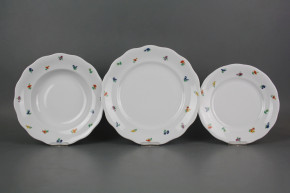 Plate set Alaska Sprays 18-piece ABB