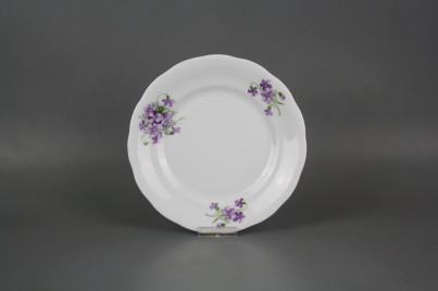 Dessert plate 19cm Alaska Violets CBB č.1