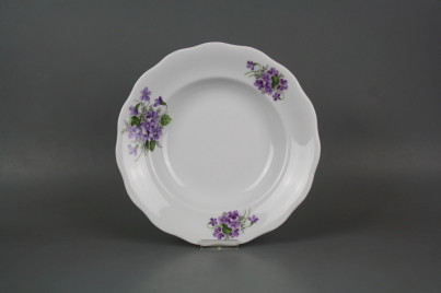 Deep plate 23cm Alaska Violets CBB č.1