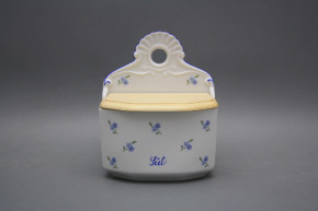Wall box for salt with wooden cover Forget-me-not Sprays AL