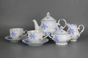 Tea set Ofelia Snowflakes 15-piece AL