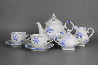Tea set Ofelia Snowflakes 15-piece AL č.1