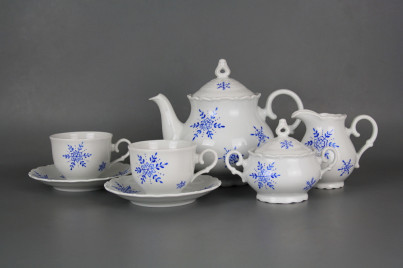 Tea set Ofelia Snowflakes 15-piece BB č.1