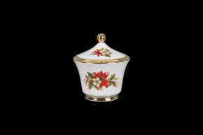 Sugar bowl 0,4l Margaret Poinsettia GL LUX