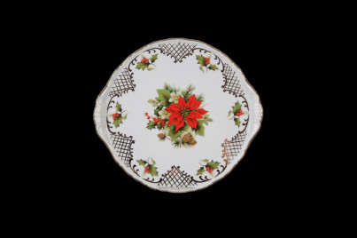 Cake dish 16,5cm Verona Poinsettia FGL LUX č.1