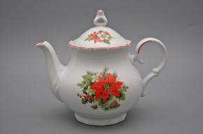 Teapot 1,2l Ofelia Poinsettia CL Teapot 1,2l Ofelia Poinsettia CL