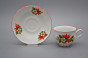 Tea cup 0,18l with saucer Ofelia Poisettia CL č.2