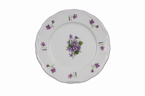 Flat plate 25cm Marie Louise Violets JFL Flat plate 25cm Marie Louise Violets JFL