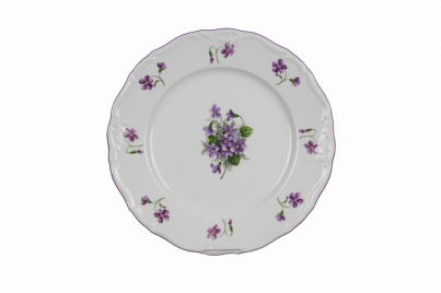 Flat plate 25cm Marie Louise Violets JFL č.1