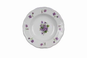Deep plate 23cm Marie Louise Violets JFL Deep plate 23cm Marie Louise Violets JFL