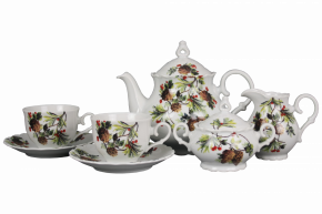 Tea set Ofelia Pine Cones 15-piece BB Tea set Ofelia Pine Cones 15-piece BB