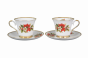 Tea set Margaret Poinsettia 15-piece GL LUX č.9