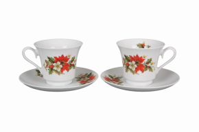 Cup 0,22l and saucer Margaret Poinsettia BB Cup 0,22l and saucer Margaret Poinsettia BB