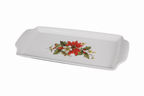 Tray square 36cm Margaret Poinsettia IBB Tray square 36cm Margaret Poinsettia IBB