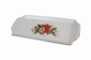 Tray square 36cm Margaret Poinsettia IGL Tray square 36cm Margaret Poinsettia IGL