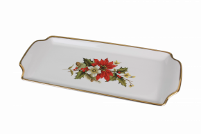 Tray square 36cm Margaret Poinsettia IGL LUX Tray square 36cm Margaret Poinsettia IGL LUX