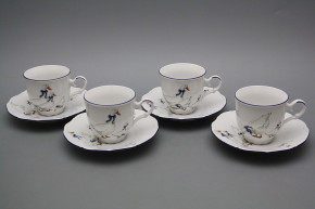 Cup high 0,135l with saucer Ofelia Geese ML