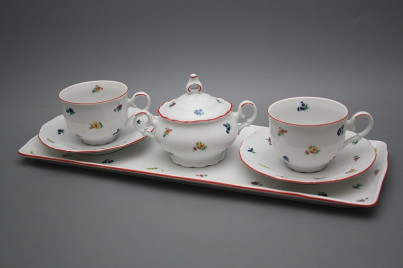 Friendly tea set with sugar bowl Ofelia Sprays 6-piece ACL č.1