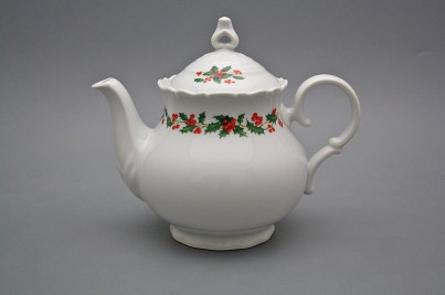 Teapot 1,2l Ofelia Christmas holly BB č.1