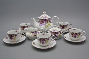 Tea set Ofelia Pansy 15-piece FL
