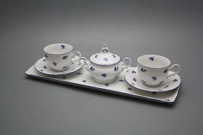 Friendly tea set with sugar bowl Ofelia Meadow flowers Sprays 6-piece BML