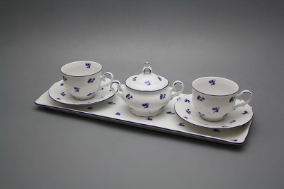 Friendly tea set with sugar bowl Ofelia Meadow flowers Sprays 6-piece BML č.1