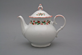 Teapot 1,2l Ofelia Christmas holly CL