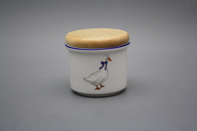 Box with wooden cover A - small Geese ML č.1