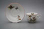 Tea cup 0,18l with saucer Ofelia Birds CL č.2
