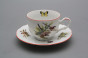 Tea cup 0,18l with saucer Ofelia Birds CL č.5