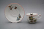Tea cup 0,18l with saucer Ofelia Birds CL č.10