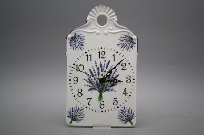 Cutting board clock Lavender FL č.1