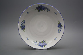 Compote dish low 24cm Rokoko Forget-me-not AL