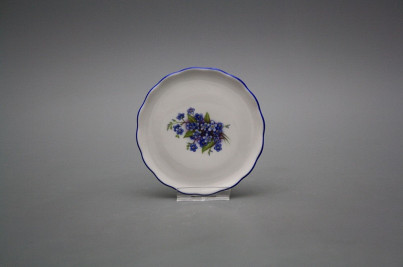 Underplate for glass 10cm Rokoko Forget-me-not AL č.1
