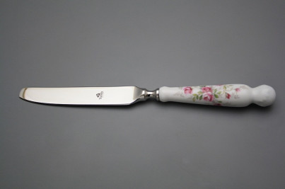 Table knife Bohemia 1987 Pink roses BB č.1