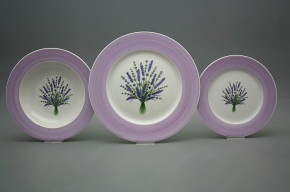 Plate set Nina Lavender 18-piece IFP