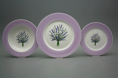 Plate set Nina Lavender 18-piece IFP č.1