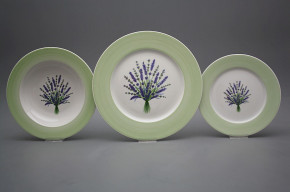 Plate set Nina Lavender 18-piece IZP