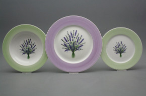 Plate set Nina Lavender 24-piece IMIX