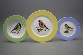 Plate set Nina Bird world 18-piece IMIX