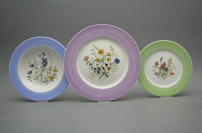 Plate set Nina Flowering meadow 24-piece IMIX