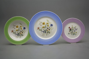 Plate set Nina Flowering meadow 12-piece IMIX