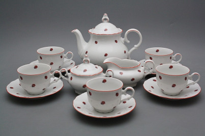 Tea set Ofelia Ladybirds 15-piece CL č.1